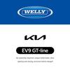Welly 1:38 Kia EV9 Fullback, Blu/Bianco Diecast, MiniCar