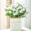 Delicate Faux Chrysanthemum Non-fading Realistic Vivid Maintenance Free Artificial Bouquet Party Decor