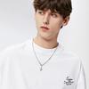 Exclusive Design Cross Necklace for Men - High-end and Luxurious Titanium Steel Pendant with Snake Bone Chain for Men