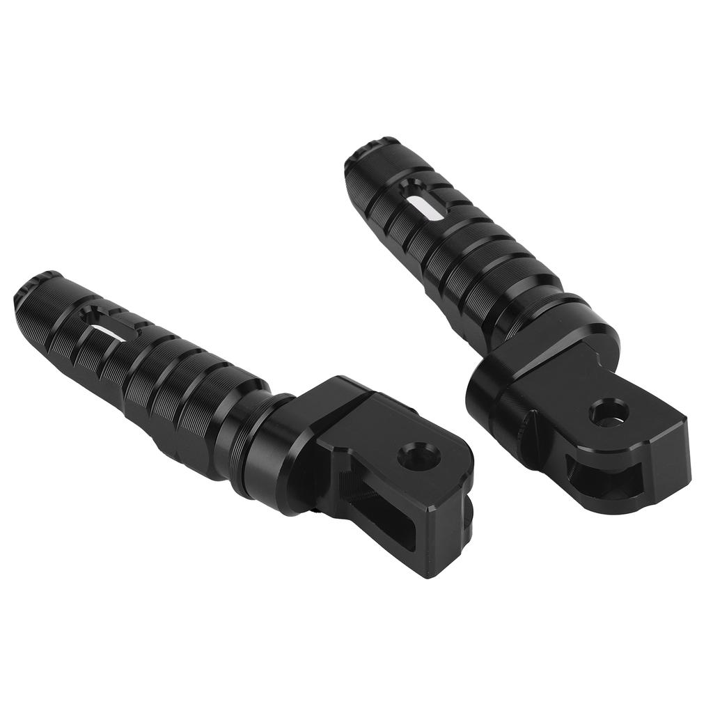 Pair Motorcycle Pedals CNC Aluminium Alloy Footpegs Anodizing Motorbike Foot Rest