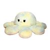 Reversible Dye Scape Octopus Plushie With Cartoon Animal Shape For Kids Bedroom Decor