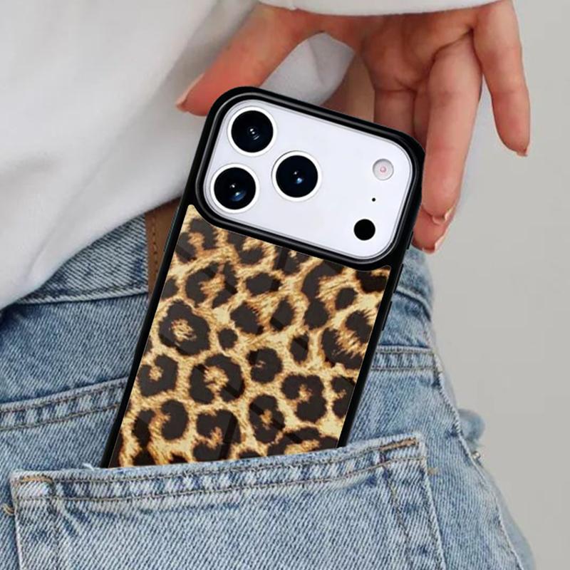 Tiger Zebra Leopard Protective Phone Case for iPhone 17ProMax 12 13 14 15 16e 17 Pro Max Plus Air Cover