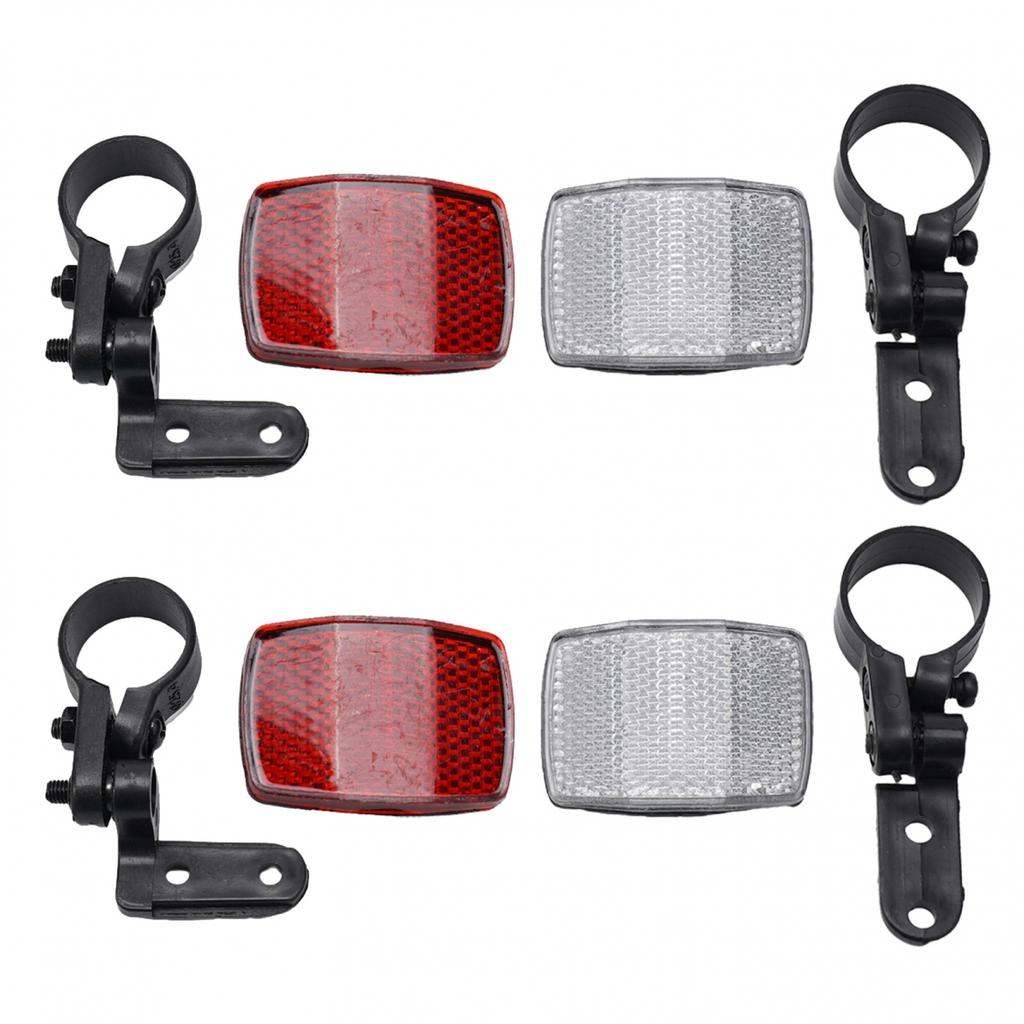 Bicycle Reflector Brackets Front Rear Night Shelf Reflector