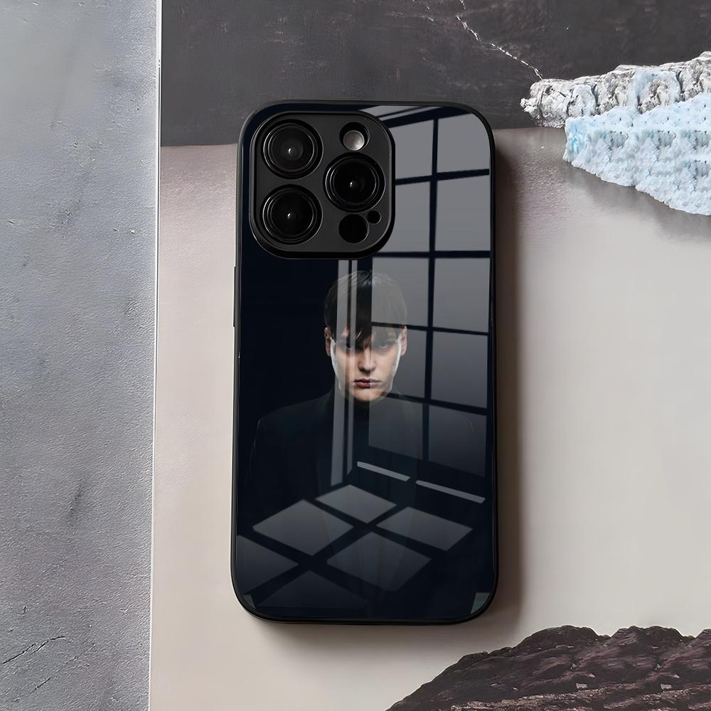 RAPPER K-Kid Yugi Phone Case For IPhone 17 Air 16 E Pro Max 15 14 13 Mini 12 Pro 11 Max Plus Black Glass Cover