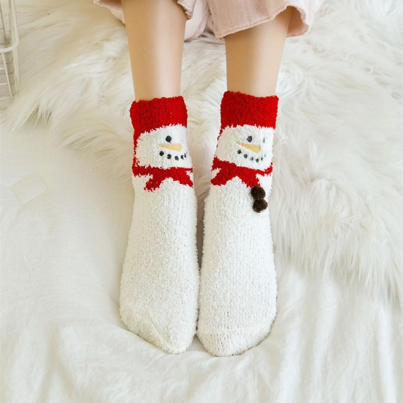 Cute animal warm socks, Christmas socks, thick socks