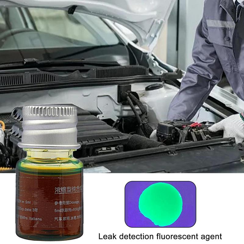 Fluorescent Oil Leak Detector Test Dye Agent Universal Automotive