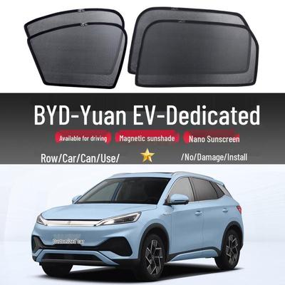 BYD Yuan EV Magnetic Sun Shade & Privacy Curtain for Car Windows