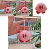 Adorable Cartoon Kirby Keychain Plush Doll Cute Animal Bag Charm Decor 10cm Soft Toy