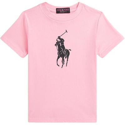 Polo Freizeit-T-Shirt FW24 Regular Rundhals Kurzarm Rosa Kinder Kinder Oberteile CWPOTSHB8020939-650