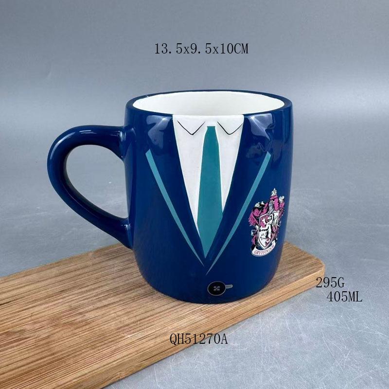 Harry Potter Heat Reveal Coffee Mug - Ceramic Wizard Cup with Glasses Handle - Colorful Cartoon Anime Merchandise for Hot Beverages