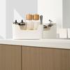 No Punch Wall Mounted Storage Box Plastic Storage Rack Shelf   Bathroom