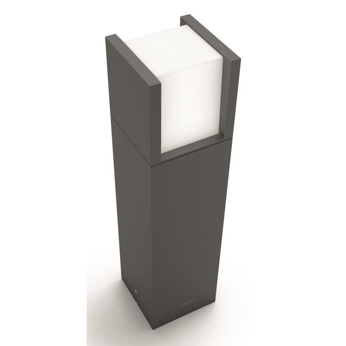 PHILIPS Borne extérieure Arbour 1x6W 230V - Anthracite