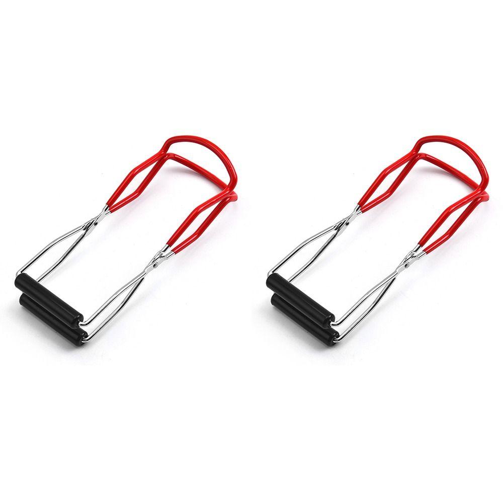 

2 Pcs Iron Canning Tongs 4 Colours Kitchen Supplies Easy To Use Canning Supplies Home червоний