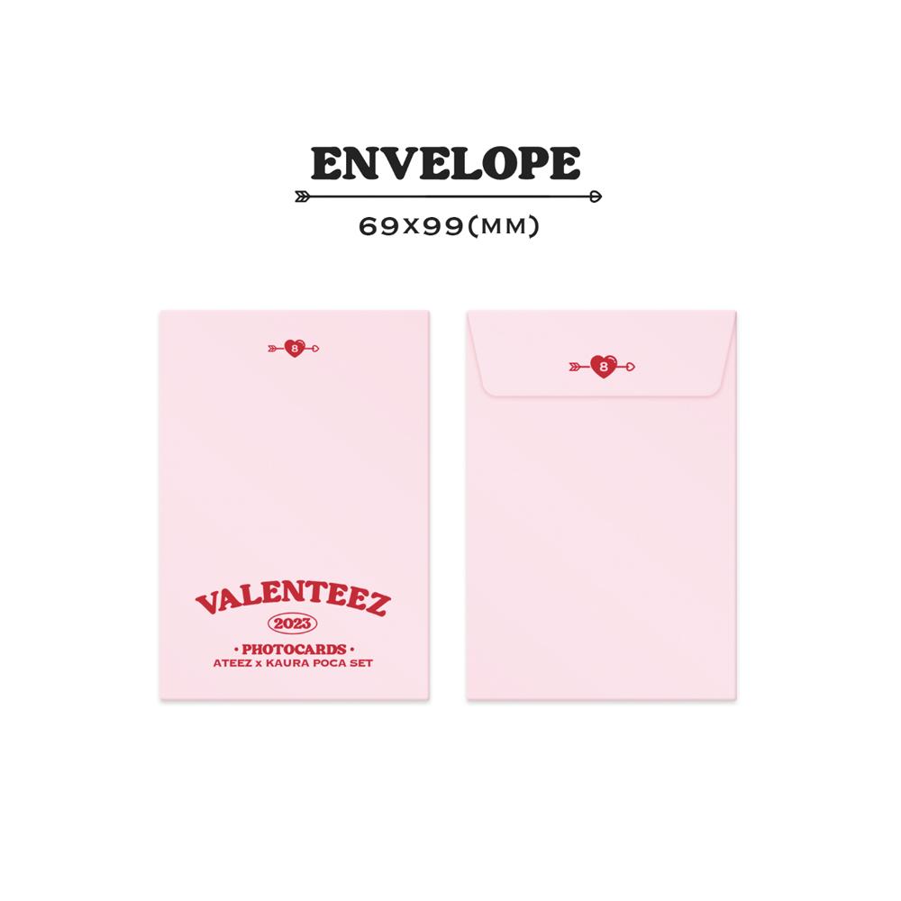 Ateez X Kaura Valenteez Photocard Set