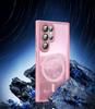 Samsung Galaxy S25 Ultra Case, for MagSafe, ERBORD Matt Case, Pink + Screen Protector