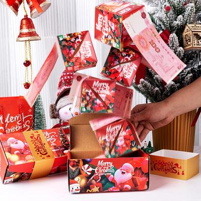 Christmas Surprise Pop-Up Box - Creative Birthday Gift Box with Jumping Surprise