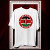 Kenya Kenya Flag Coat of Arms Shirt Women Unisex Casual Cotton Printed T Shirts Adult Fashion Ropa Hombre