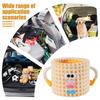 Auto Kofferraum Organizer Tragbarer Korb Lustige Dekoration Auto Organizer Rücksitz Aufbewahrung Für LKW SUV Wohnmobil Limousine Innenraum Reisen Roadtrip