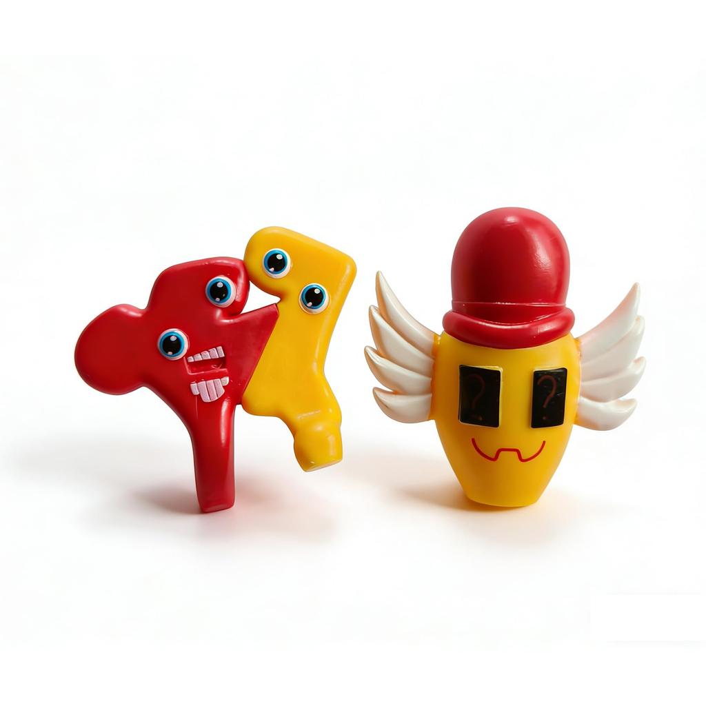 Brainrot Game-Stil Figuren, 12 Figuren pro Gruppe, Dekorative Ornamente, Perfekt für Weihnachts- oder Neujahrsgeschenke