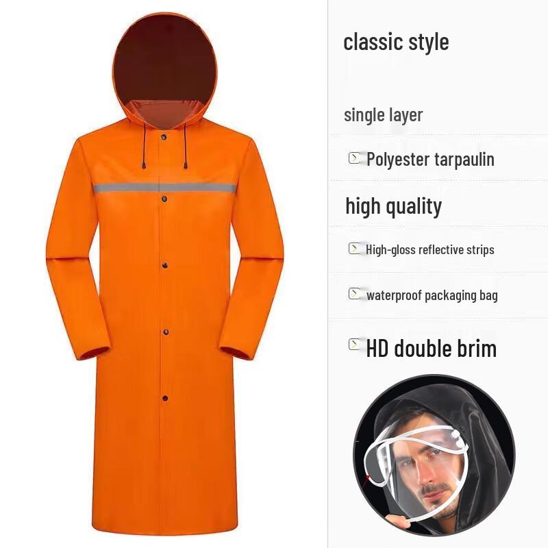 Children s Split Reflective Raincoat