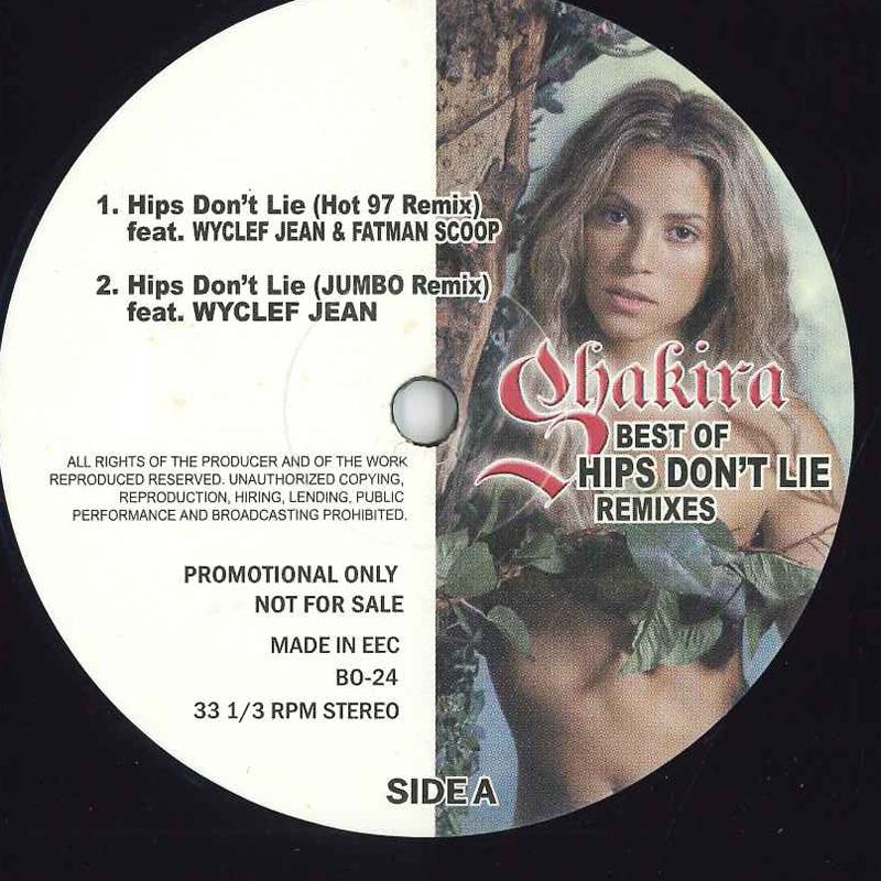 

12inch Record SHAKIRA - Best Of Hips Don t Lie Remixes BO24 NONE Europe Rap & Hip-Hop/R&B Used