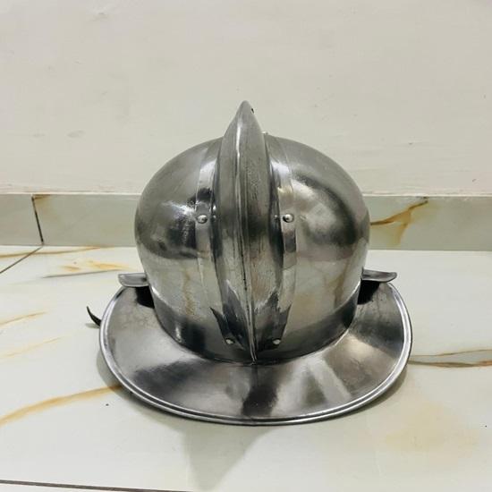 MEDIEVAL Roman 16 gauge SCA  LARP Roman Armor Gladiator Secutor Helmet