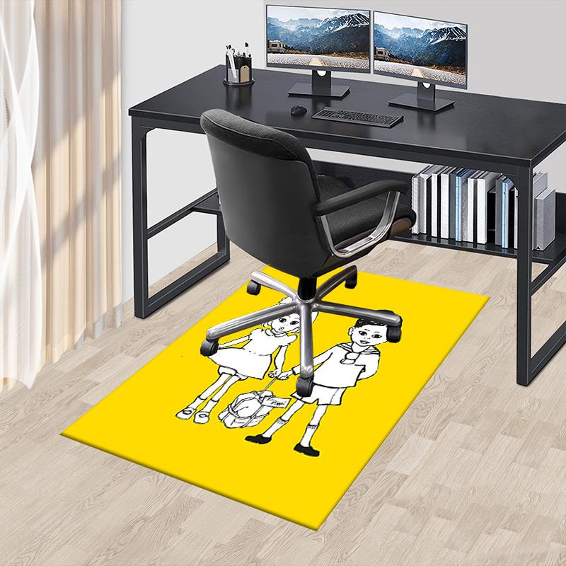 1PC Children Schoolbag Extra Large Non Slip Floor Carpet, Office, Family, Bedroom Large Area Rug Indoor Rugs, Vibrant Colors