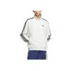 adidas Originals Firebird Träningsjacka Logotyp Rand Sport Bekväm Ståkrage Långärmad Jacka Herr Jacka Han-Jade-Vit KC1455