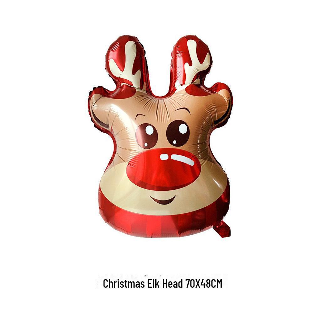 Christmas Tree Snowflake Aluminum Film Balloons for Party Decoration