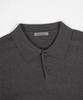 BIRBANTE Soft Washable Collared Knit - Charcoal