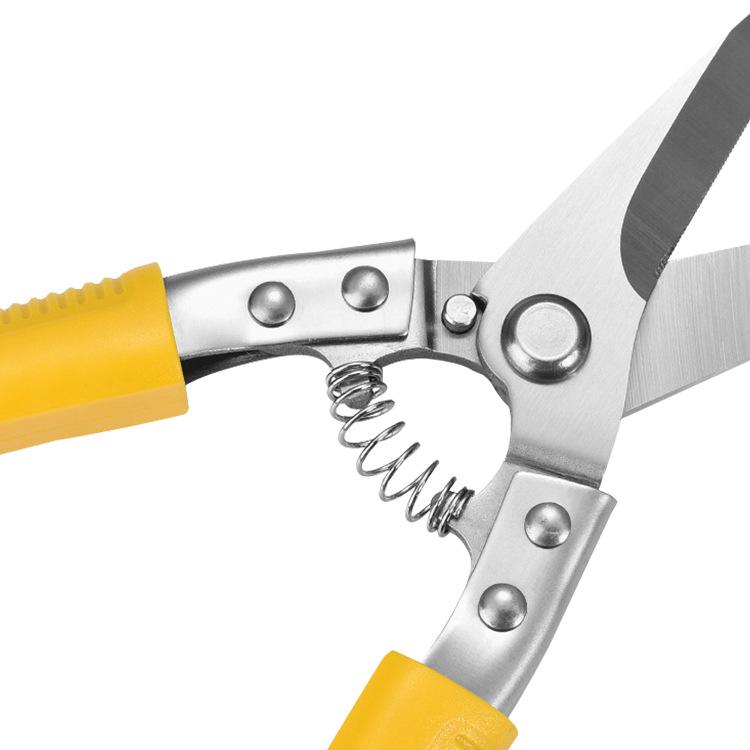 Stainless Steel Aviation Tin Snips for Light Steel and Keel Cutting - Electrician Scissors and Pliers, Multi-purpose Hardware Tools.
