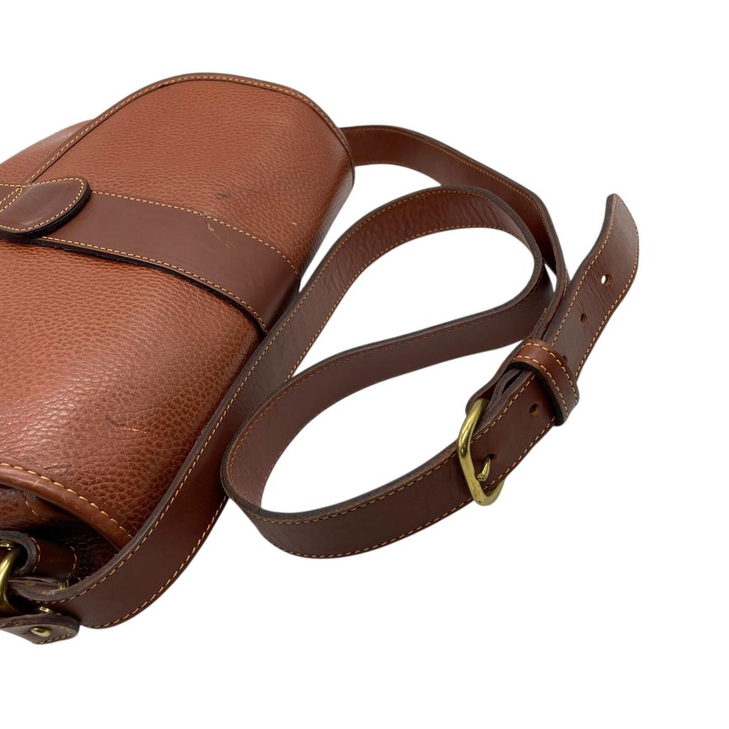 Used COACHShoulder Bag Brown leather unisex