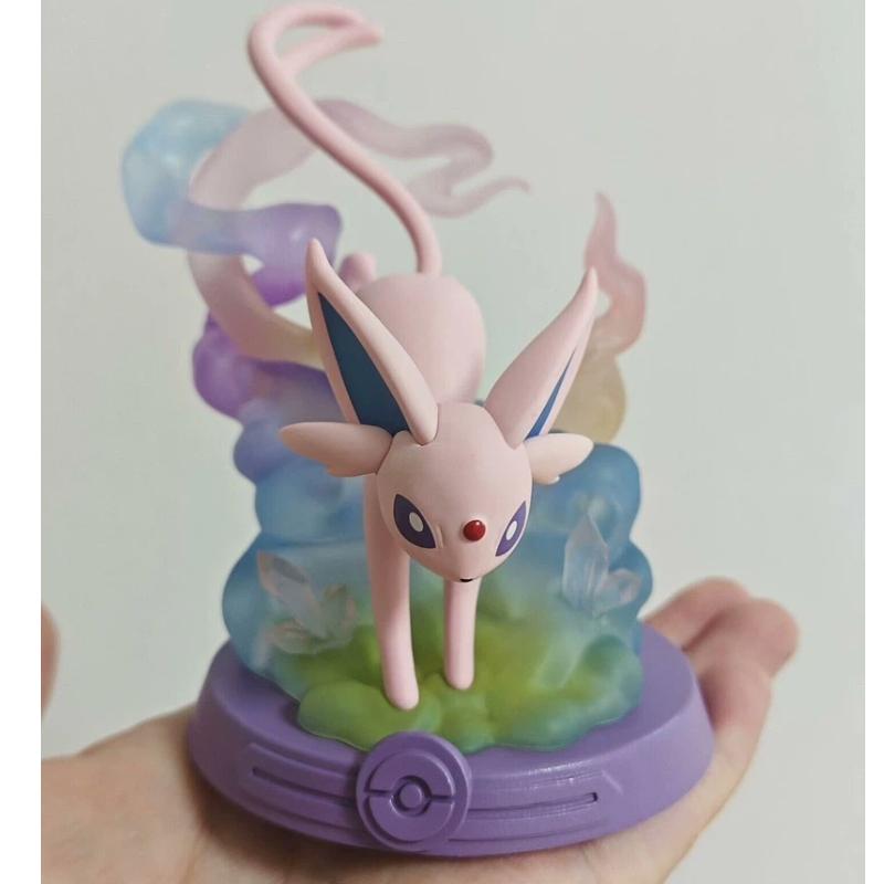 Hot Bandai Pokemon Anime Funism Original Adventure Eevee Family Blind Box Action Figure Jolteon Sylveon Collection Kids Toy Gift