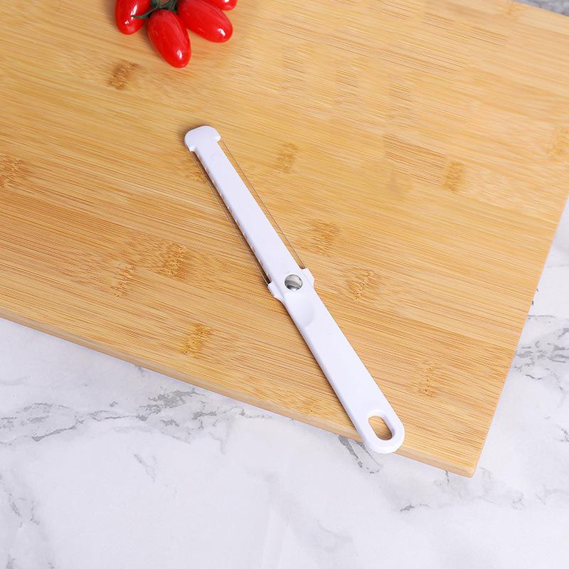 1PC New Fashion Cheese Butter Slicer Peeler Cutter Tool Wire Thick Hard Soft Handle Plastic Cheese Knife Cooking Baking Tools