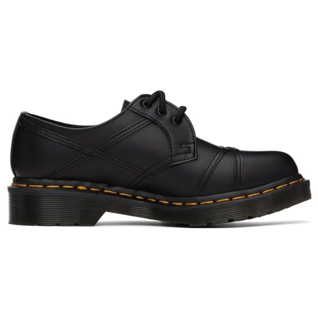 Dr. Martens 1461 Leather Comfortable Bow Casual Shoes Women Shoes Black 27852001