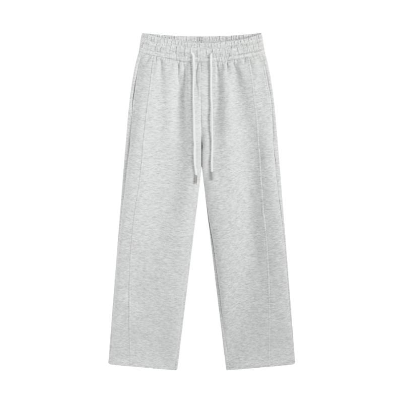 

New autumn air layer all-inclusive edge pants for women s high waist drop feeling sports and leisure straight wide-leg pants for women 2XL 140-75 kg