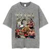 Gewaschenes Vintage Mike Tyson Prime Merch T-Shirt Herrenkleidung Hip Hop Gothic Rock T-Shirt Herren Fitnessstudio Übergroße T-Shirts Oberteile