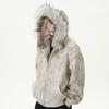 New Year'S Popular Hooded Big Sweater Cotton-Padded Clothes Men'S Cotton-Padded Clothes Trendy Brand Tie-Dye High-End Thickened Warm Jacket Trendy