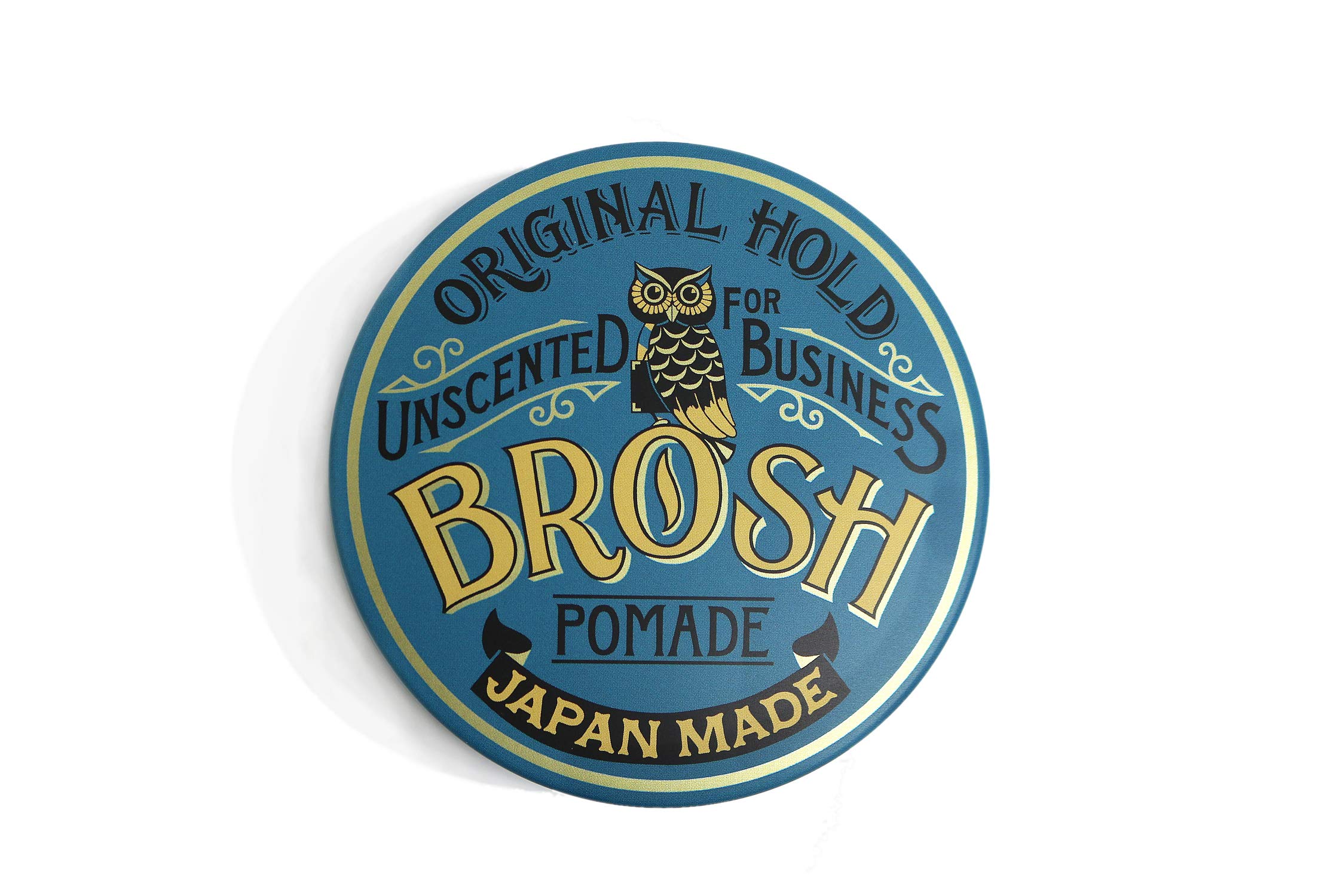 

BROSH mini UNSCENTED 40g Glossy Medium Hold Unscented Business Scene синий