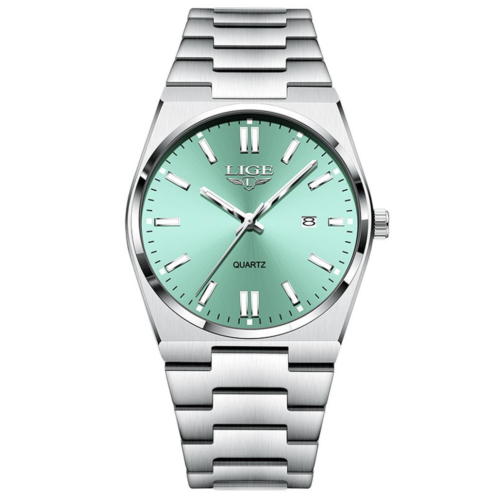 Orologio da uomo impermeabile luminoso con sveglia per la corsa