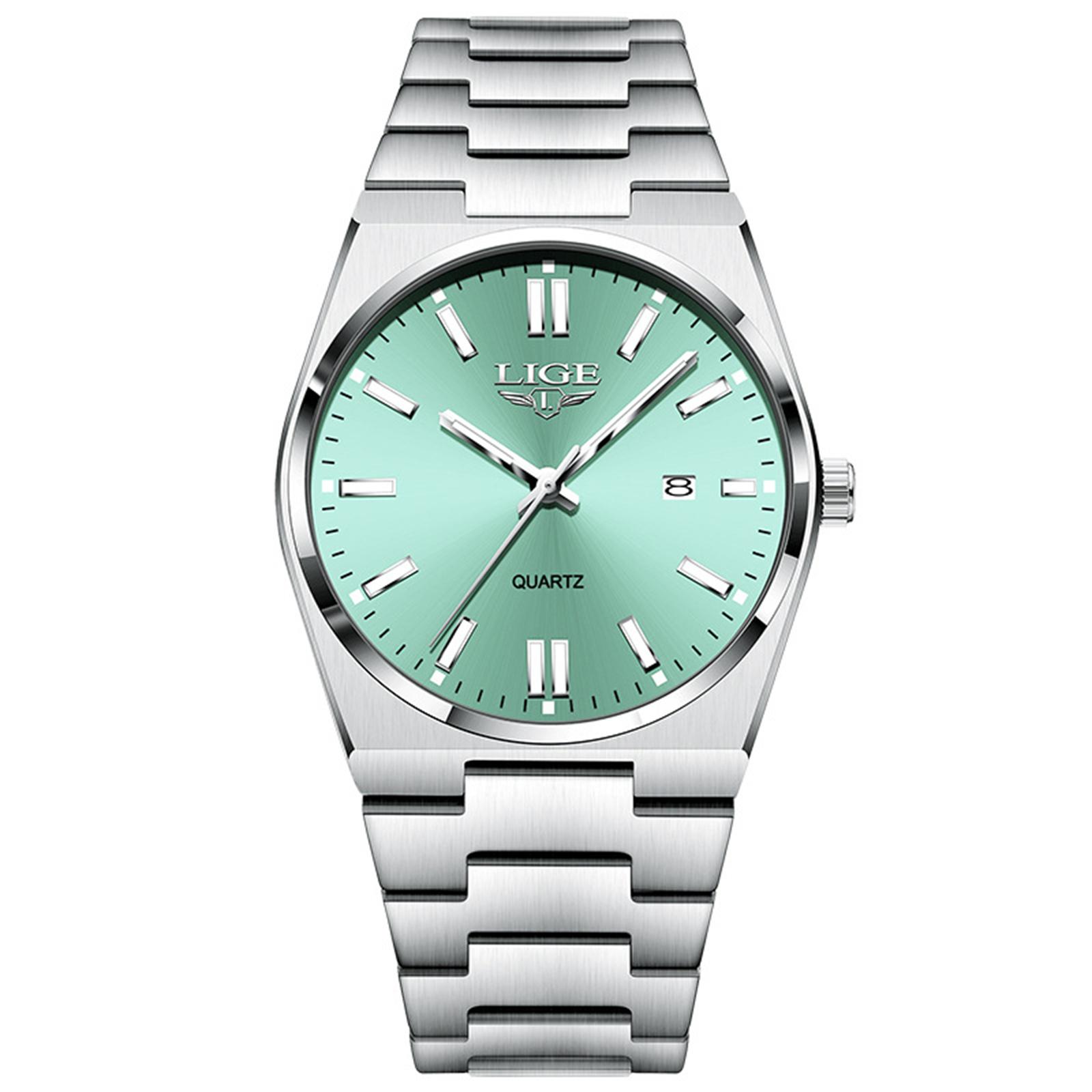 

Мужские водонепроницаемые светящиеся наручные часы-будильник для бега One Size