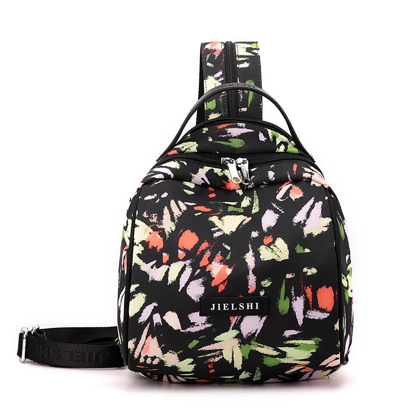 

Fashionable Printed Large Capacity Backpack for Leisure Travel Ladies Bags Stylish and Versatile Backpack