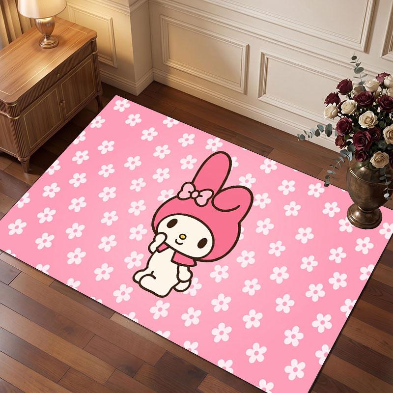My Melody Rug Soft Thick Non Slip Floor Carpet for Bedroom Living Room Home Decor