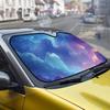 Universeller Sternenhimmel Sonnenschutz: Aluminiumfolie Hitzeschutz Windschutzscheiben-Visier, Anpassbar.