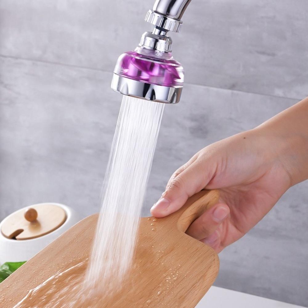 Adjustable Kitchen Faucet 360° Rotation Bath Faucet Connector Durable Splash-Proof Faucet  Kitchen