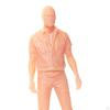 1/64 Figures Tiny People Scenes Unpainted Miniature Model Character Doll for Accessories
