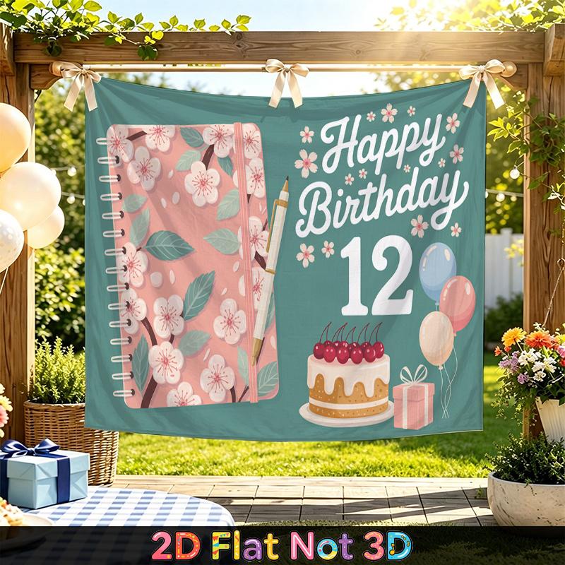 Party Backdrop Birthday Wedding Floral Pink Photo Booth Background Front Door Decor
