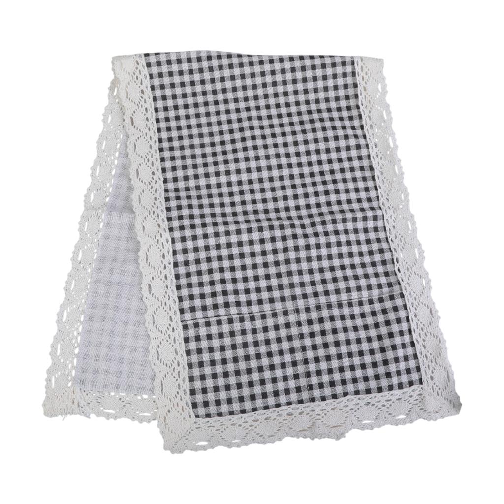 Microwave Oil Proof Cover Cloth Microwave Oven Dust Cover For Kitchen Cleanliness Longevity Classical Design 100x35cm