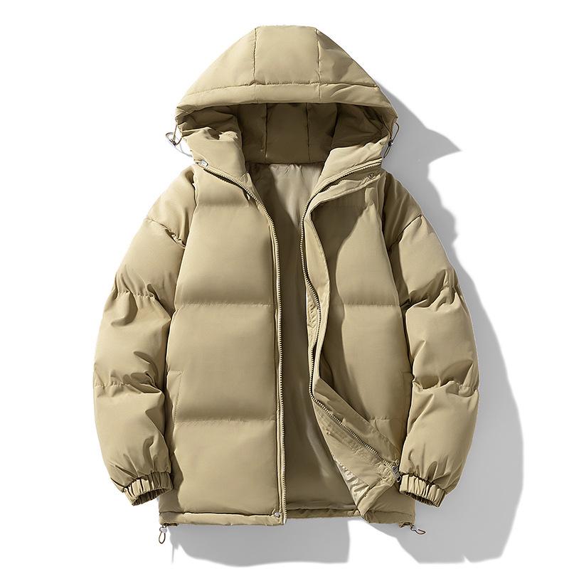 2025 New Korean-Style Oversized Cotton Jacket - Unisex Casual Autumn/Winter Wear