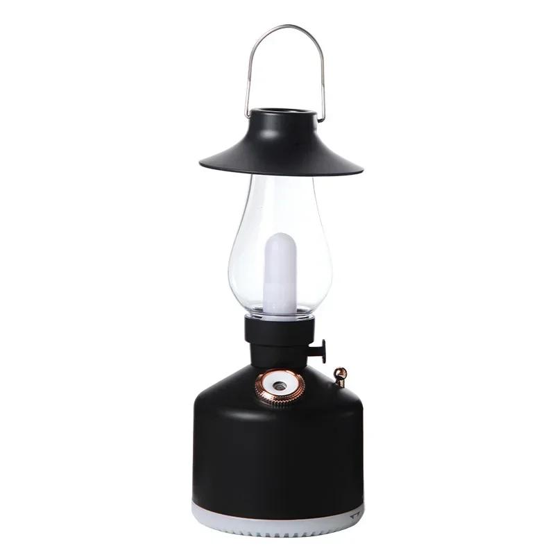 Xiaomi New Candlelight Retro Lamp Air Humidifier Wireless Aroma Diffuser Rechargeable Essential Oil 7 Color Lights Cool Mist for Home